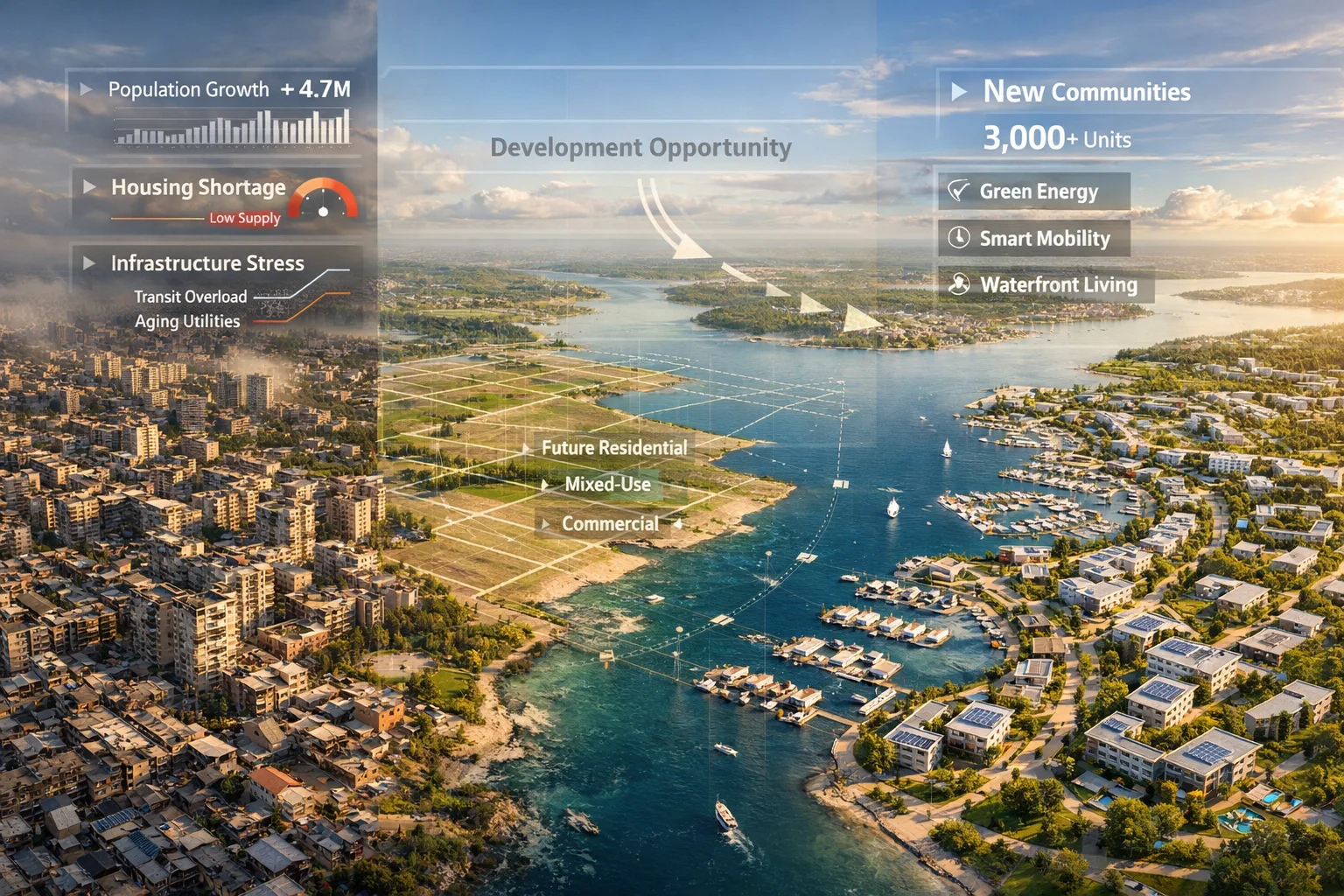 Demand for Thousands of North America Planned Communities